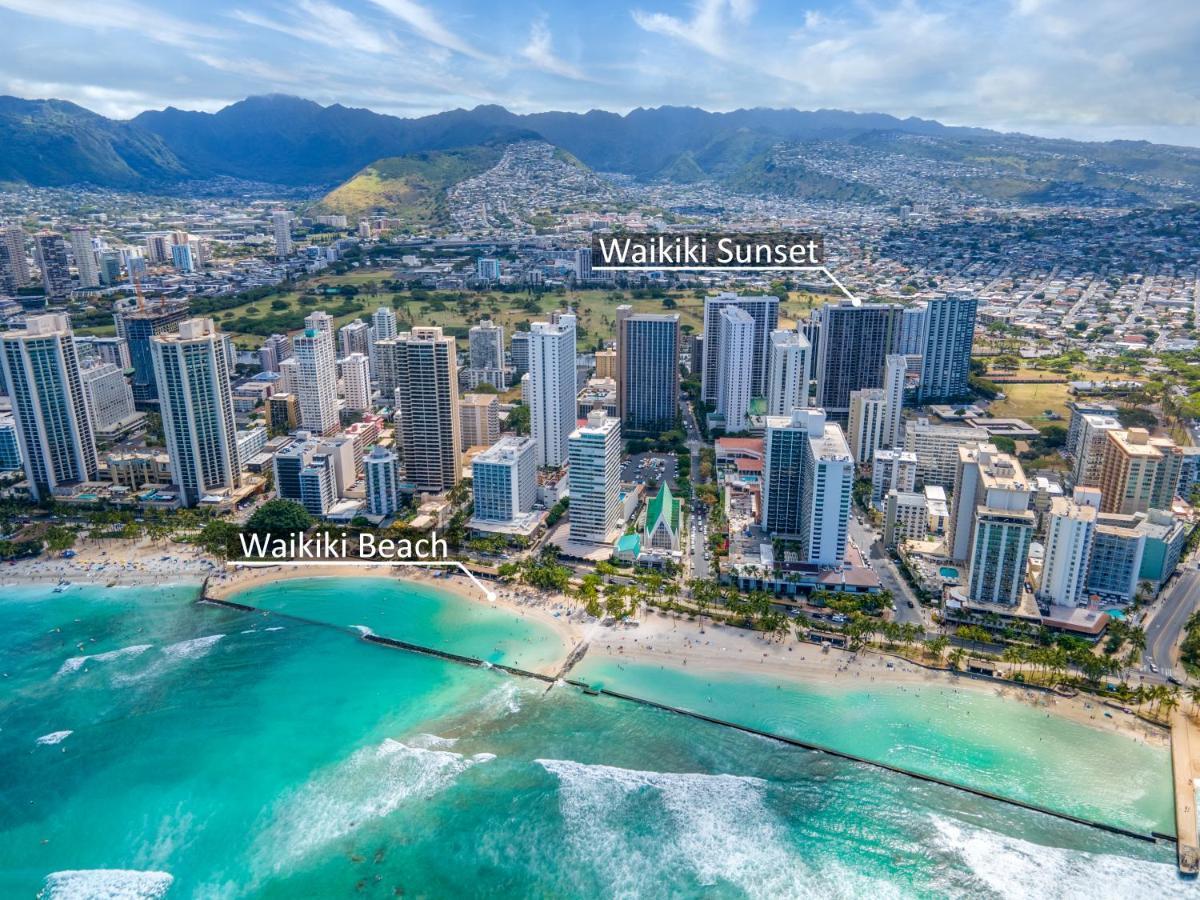 Апартаменты Beautiful Mountain View In Waikiki Sunset With Parking Гонолулу Экстерьер фото